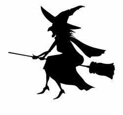 Free Icons Png - Halloween Witch Clipart Black And White ...
