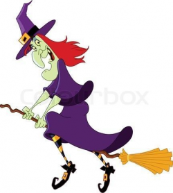 A Witch On Broom Stick | stick clip art clipart and wants to ...