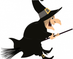 Witch Clipart Transparent Background - Halloween Witch ...