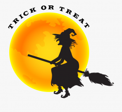 Halloween Witch And Moon Png Clip Art Image #369073 - Free ...