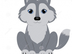 Adorable Clipart wolf 2 - 290 X 470 Free Clip Art stock ...