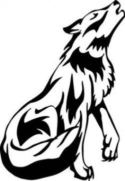 Wolf Clipart Black And White | Clipart Panda - Free Clipart ...