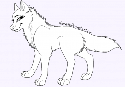 Female Wolf Drawing at GetDrawings.com | Free for personal use ...