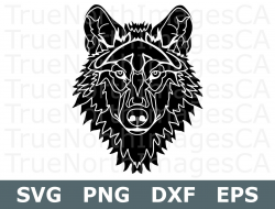 Wolf SVG / Wolf Silhouette / Wolf Clipart / Wolf Cut File ...