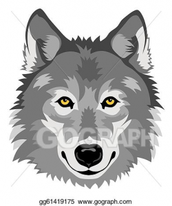 Vector Stock - Wolf. Clipart Illustration gg61419175 - GoGraph