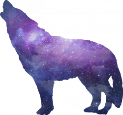 ftestickers galaxy wolf - Sticker by Joe Danial