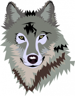 Wolf - Free vector graphics on Pixabay | Wolves | Pinterest | Free ...