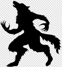 Werewolf Halloween Full moon Gray wolf, Halloween Werewolf ...
