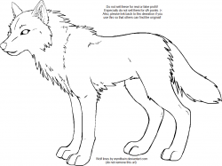 Free Wolf Outline, Download Free Clip Art, Free Clip Art on ...