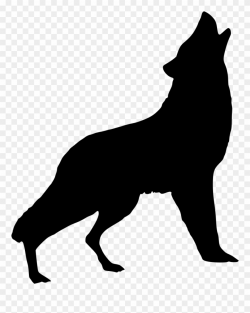 Silhouette, Wolf, Howling, Art, Wild, Animal, Nature Clipart ...