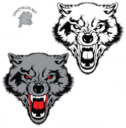 Wolf Vector Free | Free Vectors | Wolf clipart, Wolf face ...