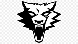 Wolf Logo clipart - Wolf, Face, Black, transparent clip art