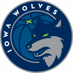 Iowa Wolves Primary Logo (2018) - | Illustration (Team Mascot ...