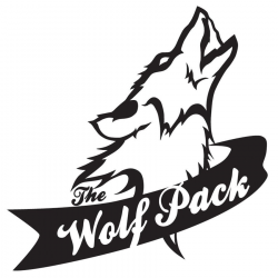 clipsuper.com The Pack Logo | Silhouette | Wolf, Wolf ...