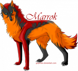 Magic wolf Marrok by Gepardzi on DeviantArt