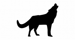 Howling Wolf Clipart Png - Wolf Howling Transparent ...