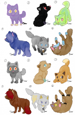 Wolf Pup Adoptables .::OPEN::. by StarryAdopts on DeviantArt