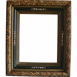 Antique Wood Picture Frame 19c Victorian Eastlake Aesthetic Ebonized ...