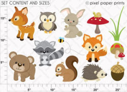 Free Woodland Animal Clipart | Free Images at Clker.com ...