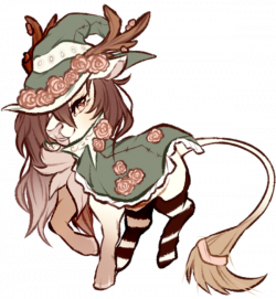 Woodland witch pony [ CLOSED] PRICE DROP by candlewiick on DeviantArt