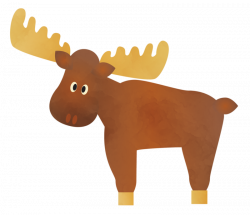 moose.png | Pinterest | Woodland critters, Moose and Clip art