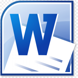 Microsoft Word Blue png download - 1600*1600 - Free ...