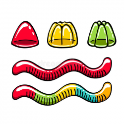 Image result for gummy worm clipart | Accessories 4 | Worms ...