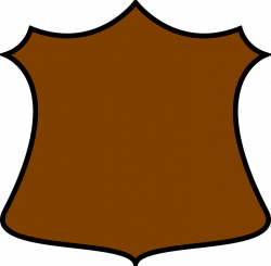 Brown Clipart Shield Free collection | Download and share Brown ...