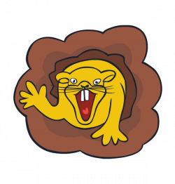 Burrowing rodent clipart - Clipground
