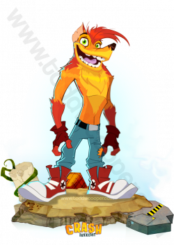 Crash Bandicoot. RE-bandi-BOOT | Everything Rhymes with Orange.