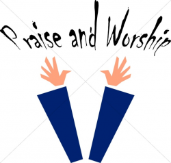 Praise and Worship Clipart Image | Worship Word Art