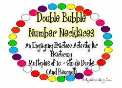 First Grade Wow: Double Bubble Number Necklaces and What Fish Never ...