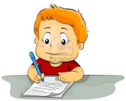 Displaying 18> Images For Children Writing clipart free image