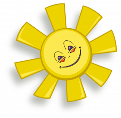 Clipart - Happy Sun