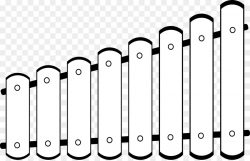 Xylophone Marimba Musical Instrument Cli #131859 - PNG ...