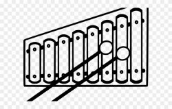 Xylophone Clipart Band Instrument - Xylophone Tree Clipart ...