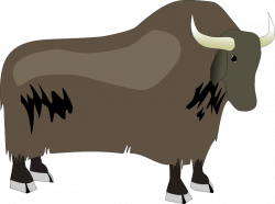28+ Collection of Cute Yak Clipart | High quality, free cliparts ...
