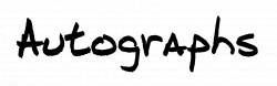 28+ Collection of Autograph Clipart | High quality, free cliparts ...