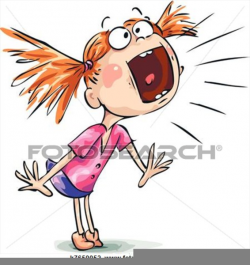 Girl Shouting Clipart | Free Images at Clker.com - vector ...