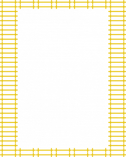 Yellow Border Frame PNG Transparent Image - peoplepng.com