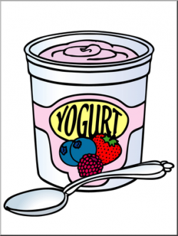 Clip Art: Yogurt Color I abcteach.com | abcteach