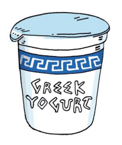 Greek Yogurt Clipart