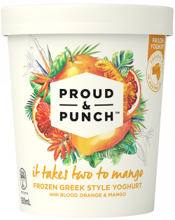 Proud & Punch | It takes two to mango | packaging | Great Graphic ...