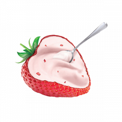 Strawberry Yogurt by Rosemoji on DeviantArt