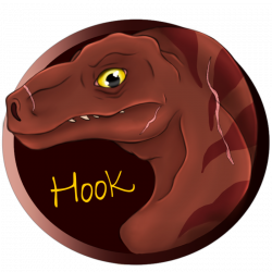 Elder Hook - OC Badge by WhenBooksFly101 on DeviantArt