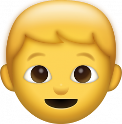 Download Boy Iphone Emoji Icon in JPG and AI | Emoji Island