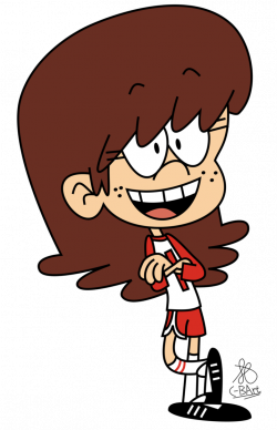 Lynn Loud with her hair down by C-BArt on DeviantArt