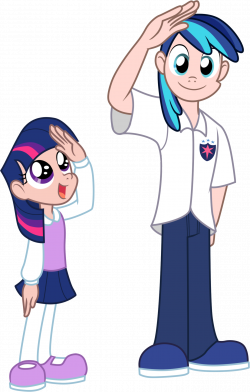 Image - Young Twilight and Shining Armor by Trinityinyang.png | My ...