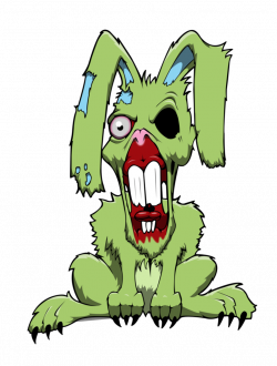 Zombie rabbit 2 by yayzus on DeviantArt