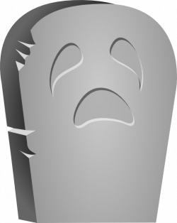 Halloween Tombstone Face Clipart | i2Clipart - Royalty Free Public ...